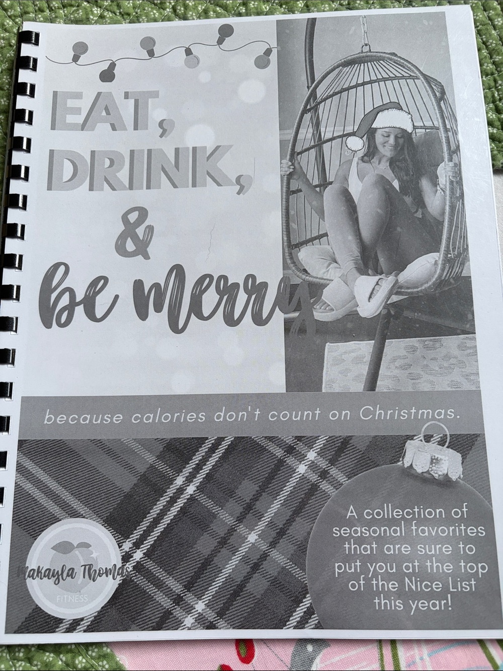 Eat, Drink & be Merry cookbook by Makayla Thomas